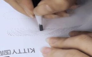 从纸上练习 轻松学习线条眉 半永久纹绣教学视频第11集
